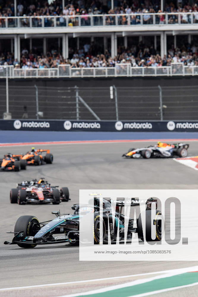 Kimi Antonelli (12) with Mercedes-AMG Petronas F1 Team in action during the championship race at the Formula 1 MSC Cruises United States Grand Prix, Circuit of the Americas. Austin, Texas. CSM Austin United States of America - ZUMAc04_ 20261025_faf_c04_036