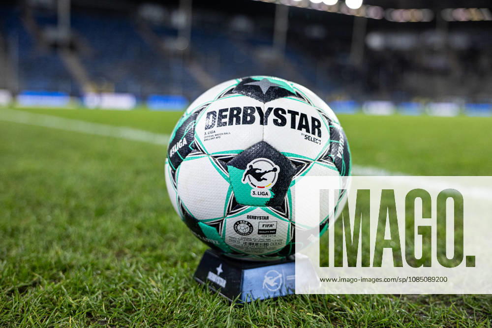Germany: SV Waldhof Mannheim vs. TSG Hoffenheim II, 3. Liga, 2026–27 season, Carl Benz Stadium, Mannheim; 3. Liga match ball; Derbystar Mannheim; Carl Benz Stadium, Baden-Württemberg, Germany