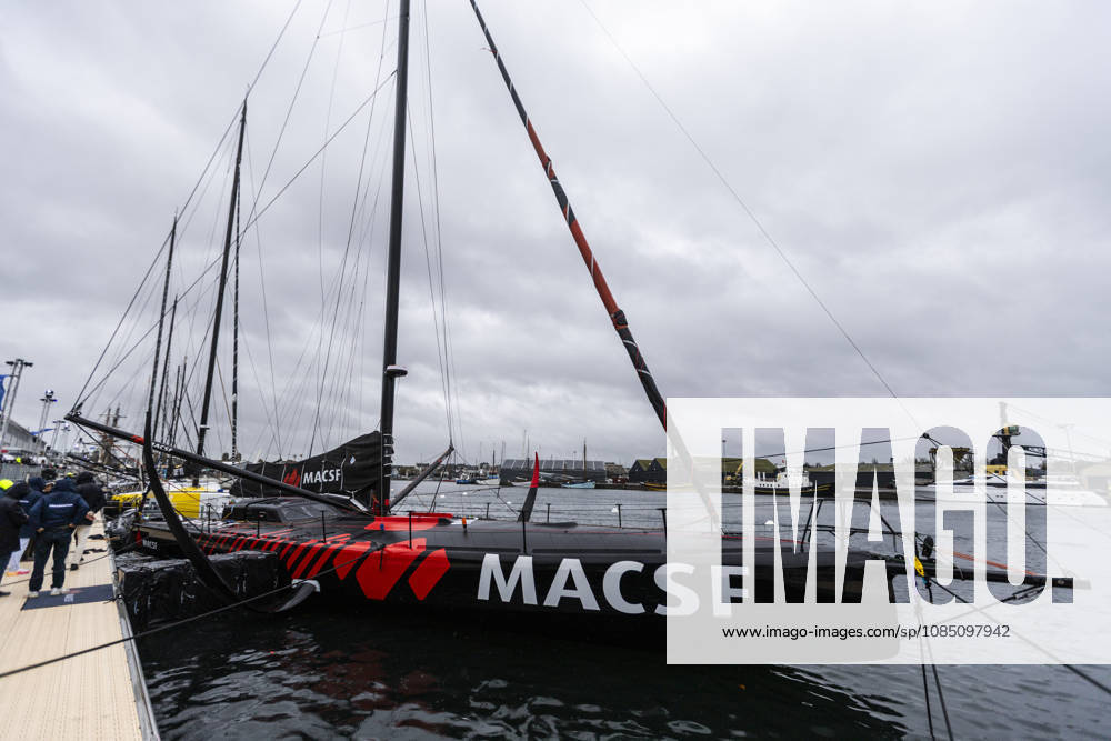 VOILE : Route du Rhum Destination Gouadeloupe - 25 10 2026 Imoca - MACSF - skipper Corentin Horeau (FRA) during the transatlantic sailing race Route du Rhum Destination Gouadeloupe, on October the 24th 2026 in Saint Malo, France - SAINT MALOFrance