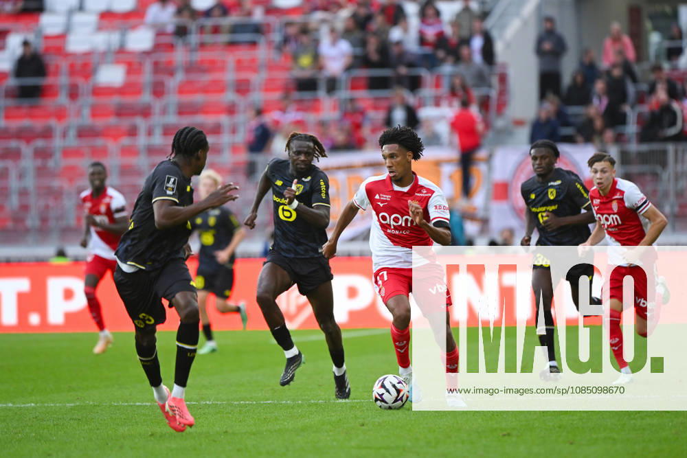 Edan Diop (ASM) - Ligue 1 McDonald’s match between AS Monaco and LOSC on October 25, 2026 at the Louis II Stadium in Monaco.