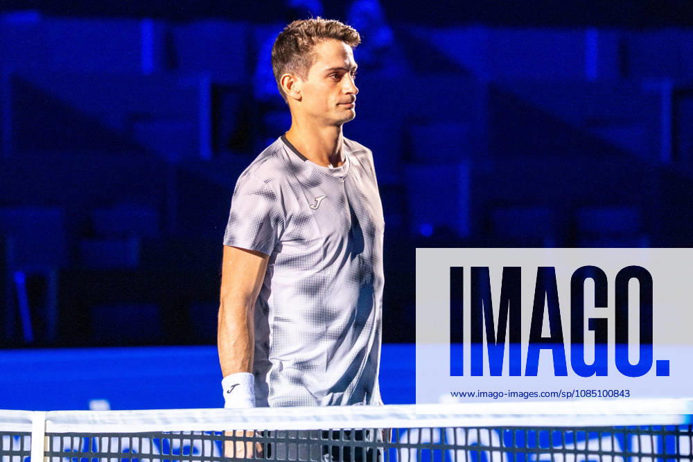 BASEL, SWITZERLAND, OCTOBER 26: Mariano Navone of Argentina during Day 3 of the Swiss Indoors Basel at St. Jakobshalle on October 26, 2026, in Basel, Switzerland