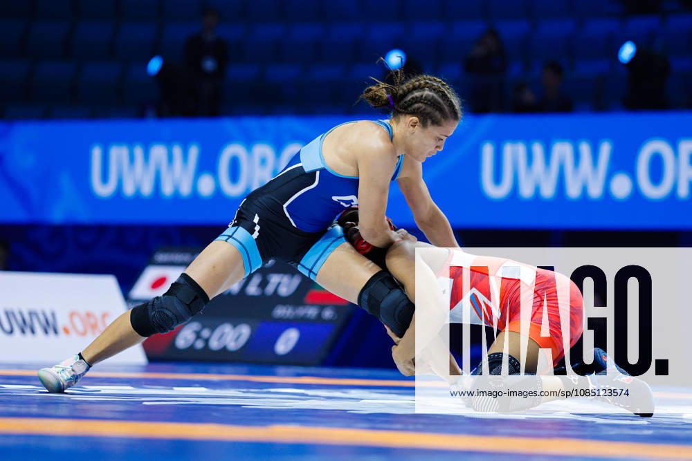 Senior World Championships, 50 kg Open Weight: Morgan Nicole Turner (USA) def. Greili Bencosme Carvajal (CUB)