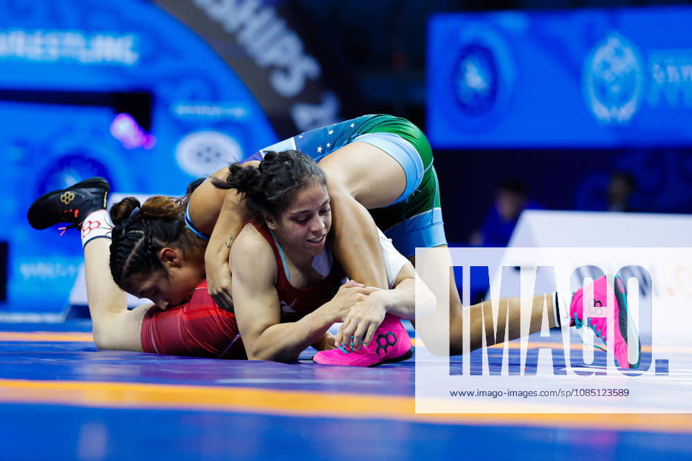 Senior World Championships, 50 kg Open Weight: Thalia Oliveira De Freitas (BRA) def. Ibtissem Doudou (ALG)