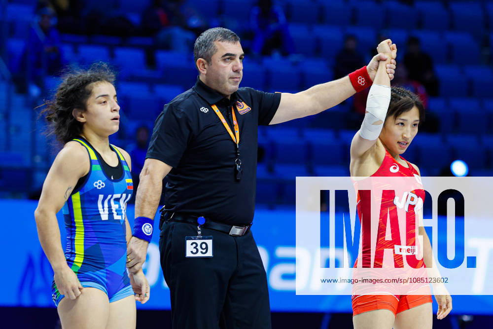 Senior World Championships, 50 kg Open Weight: Yui Susaki (JPN) def. Nohalis Alejandra Loyo Jimenez (VEN)