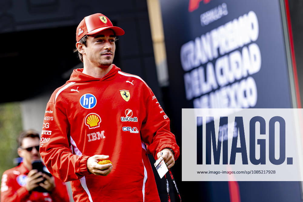 MEXICO CITY: Formula 1 driver Charles Leclerc of Scuderia Ferrari HP during the Formula 1 Mexican Grand Prix at the Autódromo Hermanos Rodríguez on October 29, 2026, in Mexico City, Mexico. Photo by DeFodi Images