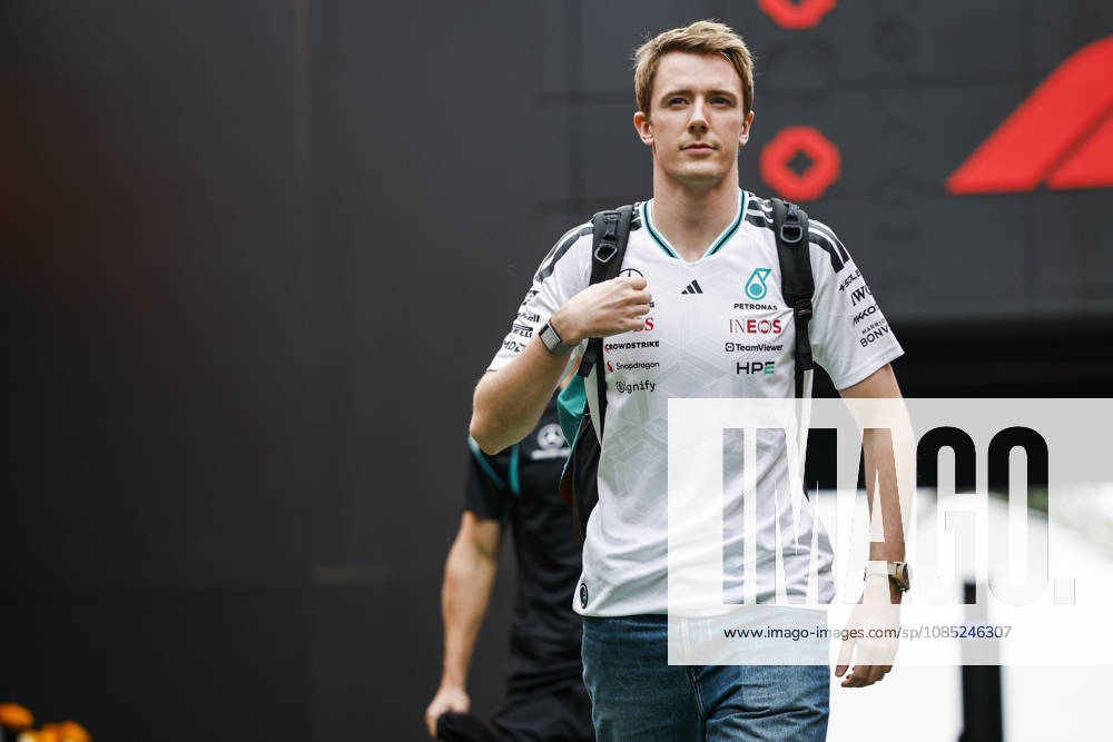 F1 - MEXICO CITY GRAND PRIX 2026 VESTI Frederik (den), Junior Driver of Mercedes AMG F1 Team, portrait during the 2026 Formula 1 Mexico City Grand Prix, 19th round of the 2026 Formula One World Championship, WM, Weltmeisterschaft from October 30 to November 1, 2026 on the Autodromo Hermanos Rodriguez, in Mexico City, Mexico - Mexico CityMexico