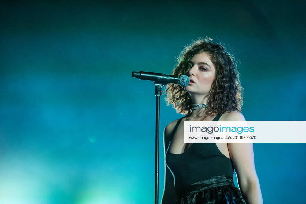 Lorde Denmark, Roskilde June, 30, 2017. Singer, songwriter and record producer Lorde performs a live concert during the Danish music festival Roskilde Festival 2017. Roskilde Denmark