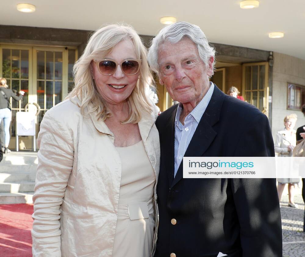 Evelyn Bresser, Klaus Bresser at the premiere Curtain up for Cyrano of the Komoedie am Kurfuerstendamm at the Schillertheater in Berlin