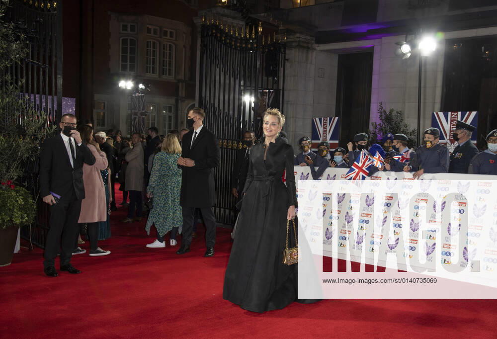 Sharon Stone attends the Pride of Britain awards in partnership with TSB at the Grosvenor House Hotel, Park Street in London. London United Kingdom - ZUMAs197 20211030_zaa_s197_510