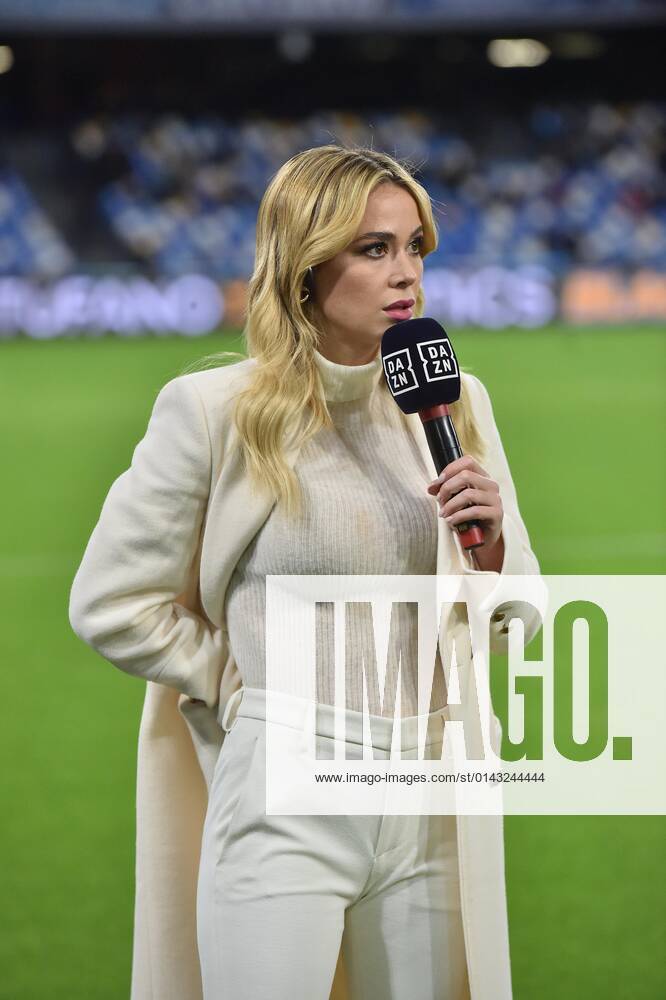 Photo IPP Felice De Martino Napoli 28 11 2021 Calcio Campionato italiano serie A 2021 2022 Napoli Lazio In the photo Diletta Leotta journalist and presenter of Dazn Italy Photo Press World Copyright 0
