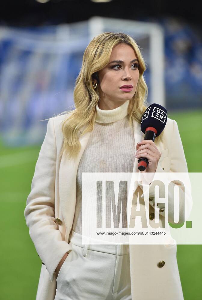 Photo IPP Felice De Martino Napoli 28 11 2021 Calcio Campionato italiano serie A 2021 2022 Napoli Lazio In the photo Diletta Leotta journalist and presenter of Dazn Italy Photo Press World Copyright 0