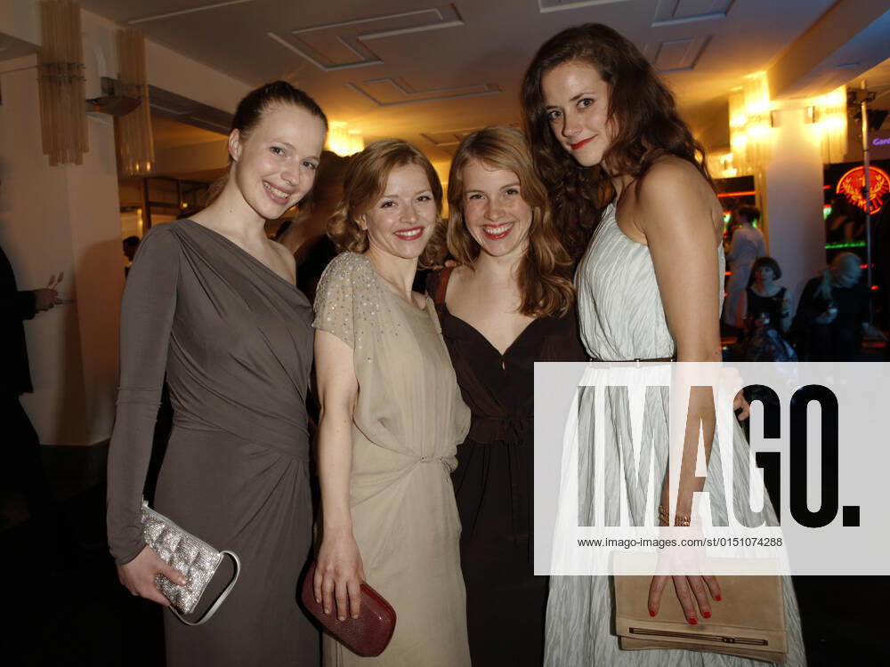 Anna Brüggemann Karoline Schuch Paula Kalenberg Anja Knauer German Film Award 2012 Lola Gala Aftershow Party on 27 April at Friedrichstadtpalast