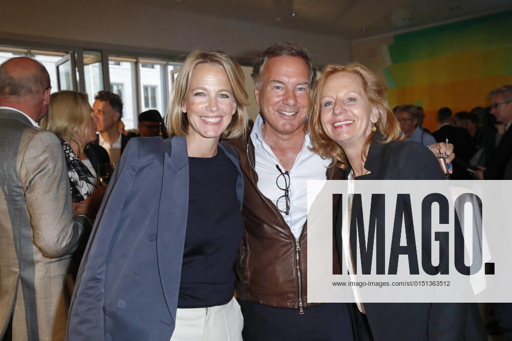 Julia Jäkel Nico Hofmann Patricia Schlesinger Bertelsmann and UFA present the UFA Film nights 2017 in the Bertelsmann Representative Office on 22 August 2017 in Berlin