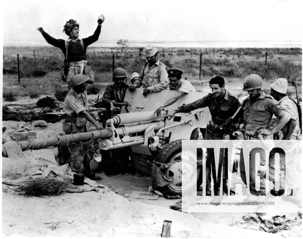 Suez Crisis, Israeli soldats examining the Soviet artillery captured from the Egyptians Israeli soldats examining the Soviet artillery captured from the Egyptians 1956 Egypt - Suez Crisis Washington - National Archives