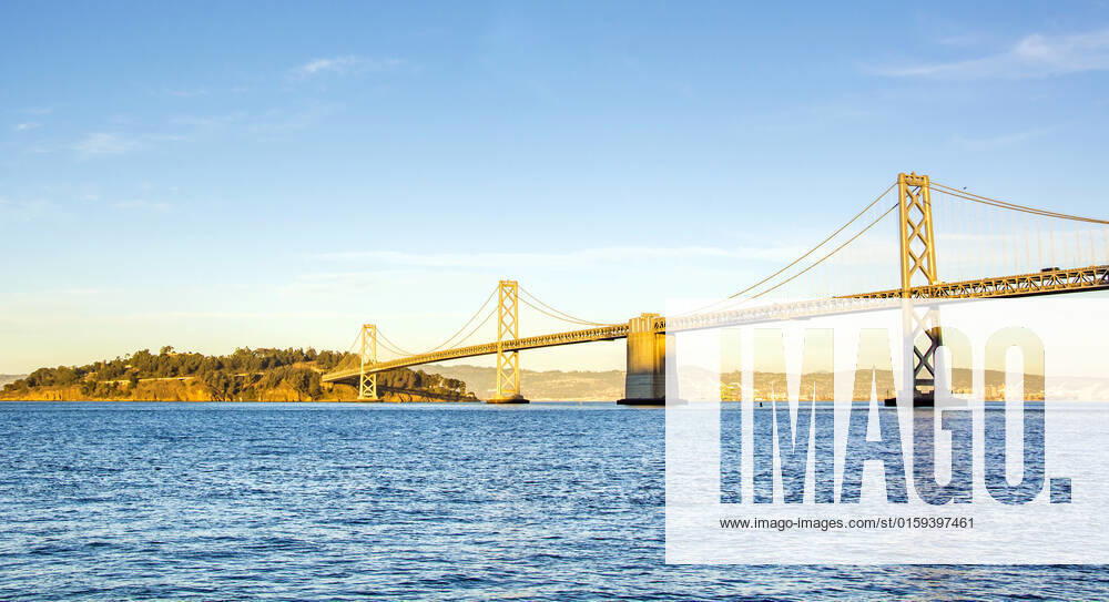 Suspension Oakland Bay Bridge in San Francisco to Yerba Buena Island with downtown , 24315490.jpg, america, architecture, area, background, bay, beautiful, beauty, blue, bridge, california, city, cityscape, construction, dark, dusk, evening, francisco, fransisco, gate, golden, illuminated, island, landmark, landscape, light, new, night, oakland, ocean, reflection, san, sea, silhouette, sky, skyline, sunset, suspension, tourism, tower, traffic, transportation, travel, twilight, urban, usa, vacation, view, water, white,
