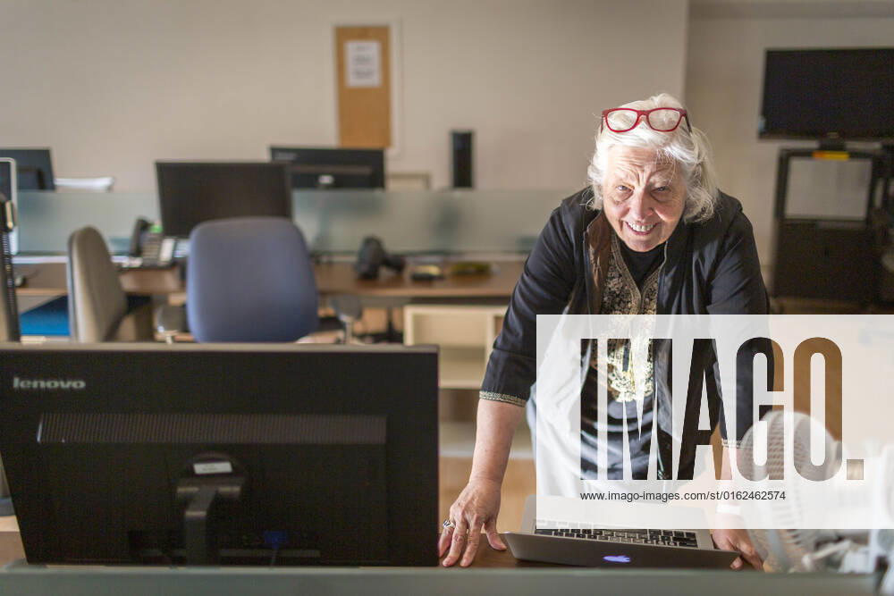 Sandy Close, at the New American Media office, now closed, Friday Dec. 1, 2017 in San Francisco, CA. ..Ã¢â‚¬oeFor more than 45 years, Sandy Close brought the unlikeliest of voices into journalism, mentoring and publishing refugees from Vietnam and Afghanistan, incarcerated youth offenders, and young men who hustled drugs on the streets but knew their communities intimately. Now after more than 45 years, Pacific News Service and New American Media, the organizations she ran, are closing up shop, ending a media institution whose influence will continue to be felt through the scores of talented alumni working in journalism today. San Francisco USA - ZUMAk74_ 20171201_znp_k74_008