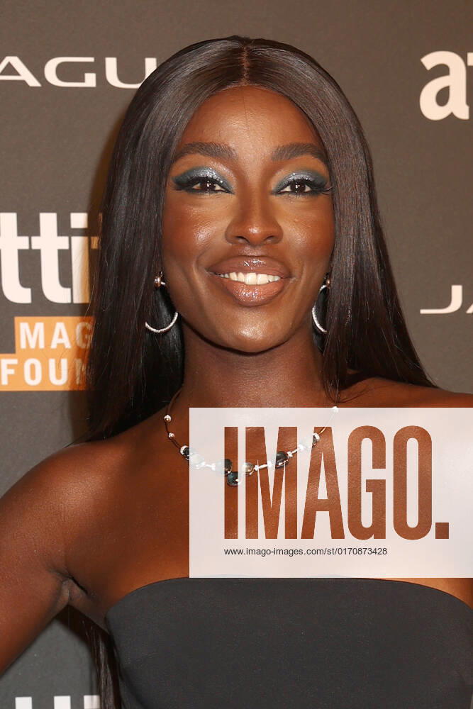 AJ Odudu attends the Attitude Awards 2022 at The Roundhouse in London. OCTOBER 12th 2022 CMYx22372