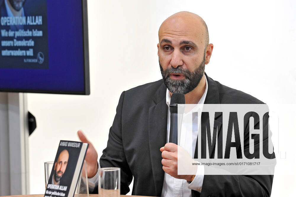 Frankfurt Book Fair 2022 Author Ahmad Mansour on 21 10 2022 at the Frankfurt Book Fair 20221019MWI48713