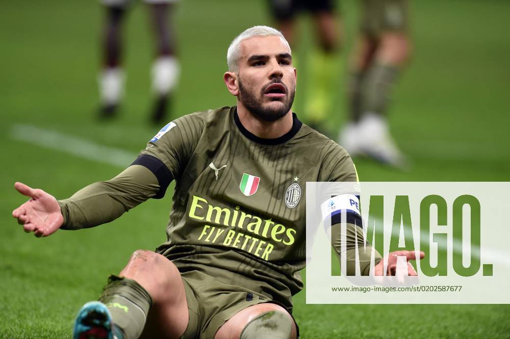 Photo IPP Paolo Bona Milan 10 02 2023 Serie A Football Championship season 2022 2023 Milan Turin In the photo Theo Hernandez Italy Photo Press Worldwide Copyright 0