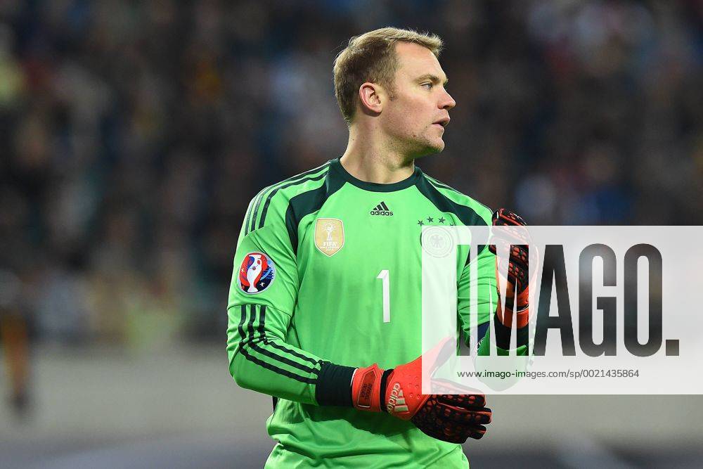 Fußball Länderspiel Deutschland - Georgien am 11.10.2015 in der Red Bull Arena in Leipzig Manuel Neuer ( Deutschland ) xRx