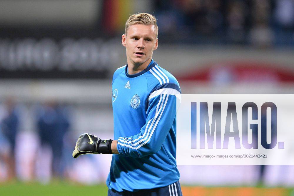 Fußball EM-Qualifikation Deutschland - Georgien am 11.10.2015 in der Red Bull Arena in Leipzig Bernd Leno ( Deutschland )