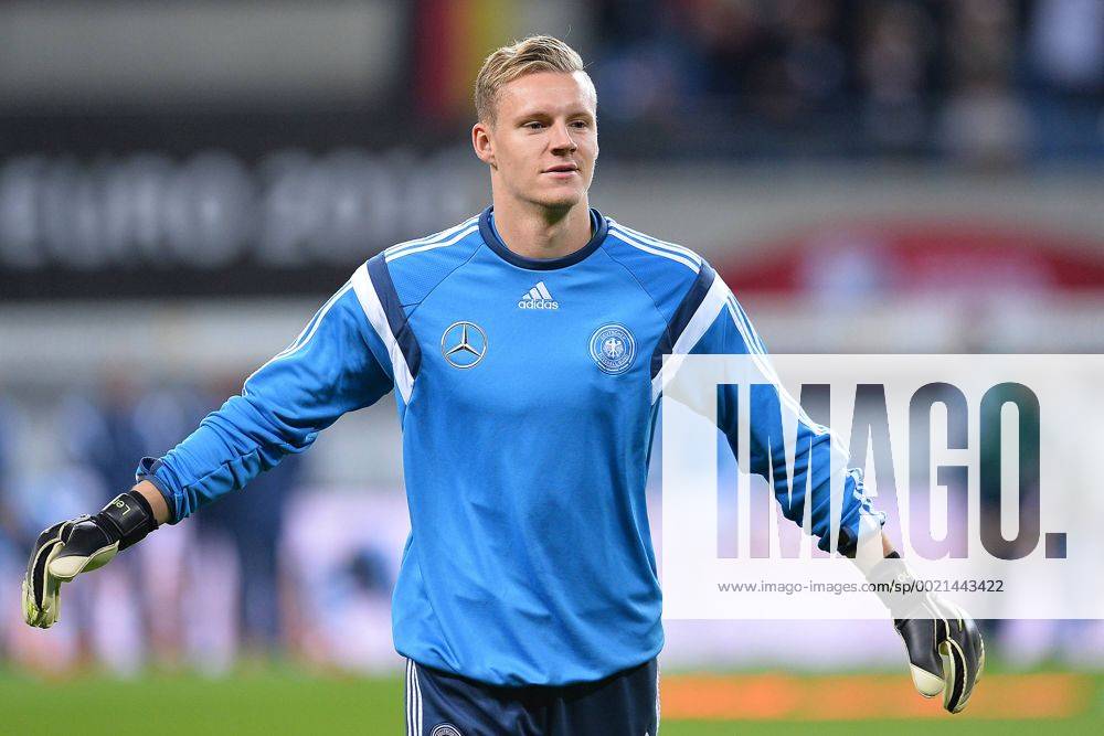 Fußball EM-Qualifikation Deutschland - Georgien am 11.10.2015 in der Red Bull Arena in Leipzig Bernd Leno ( Deutschland )