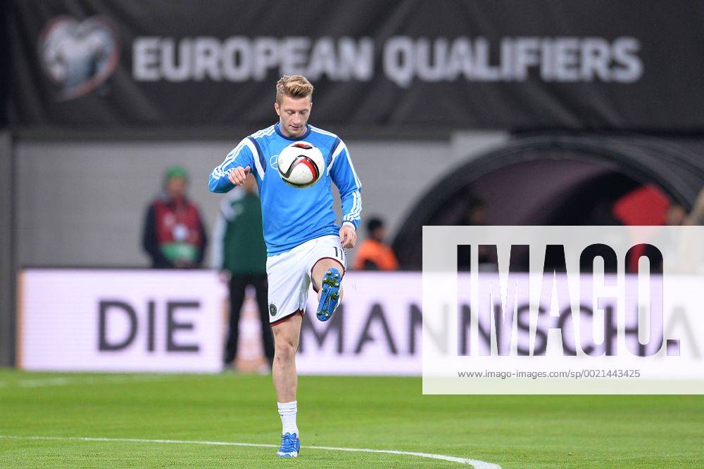 Fußball EM-Qualifikation Deutschland - Georgien am 11.10.2015 in der Red Bull Arena in Leipzig Marco Reus ( Deutschland )