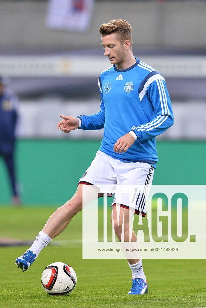 Fußball EM-Qualifikation Deutschland - Georgien am 11.10.2015 in der Red Bull Arena in Leipzig Marco Reus ( Deutschland )