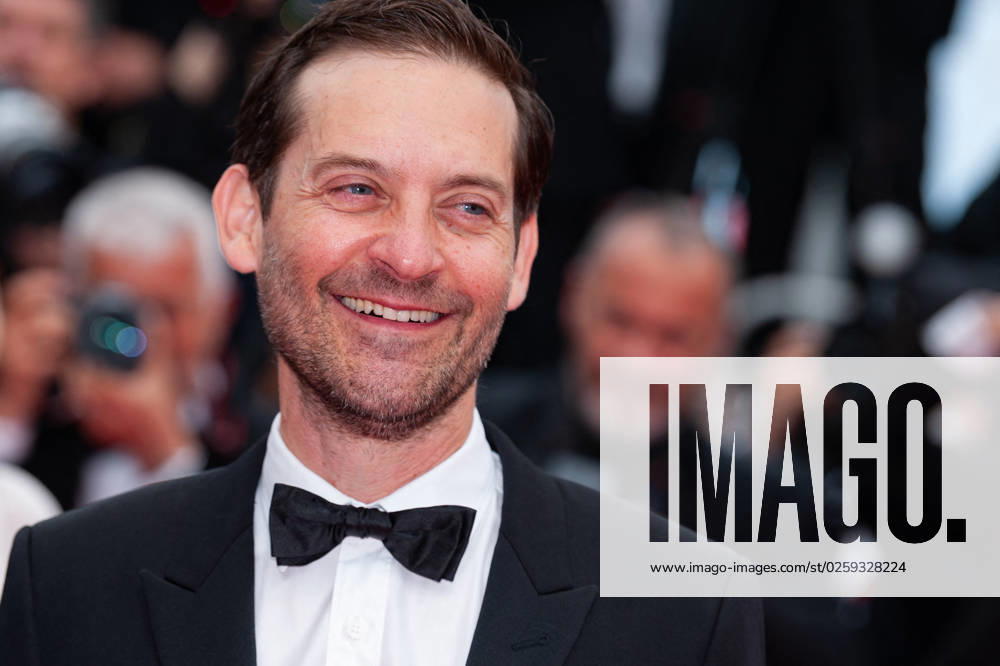 Cannes - Killers Of The Flower Moon Screening Tobey Maguire attending the screening of ?Killers of the flower moon? and red carpet at Palais Des Festivals in Cannes, France on May 20 2023 as part of the 76th Cannes Film Festival. Photo by Nicolas Genin ABACAPRESS.COM Cannes France