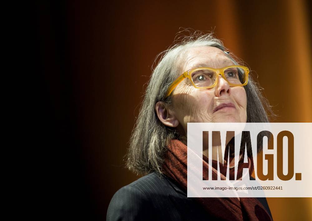STOCKHOLM 2015 05 08 Canadian poet Anne Carson presents her performance Antigonick at Moderna museet STOCKHOLM SVERIGE ACE