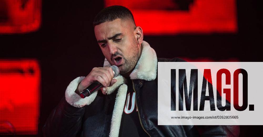 Rapper Haftbefehl tritt am 17. Dezember 2015 beim Red Bull Sound Bash in der Grugahalle in Essen auf. Deutschland Nordrhein Westfalen Essen
