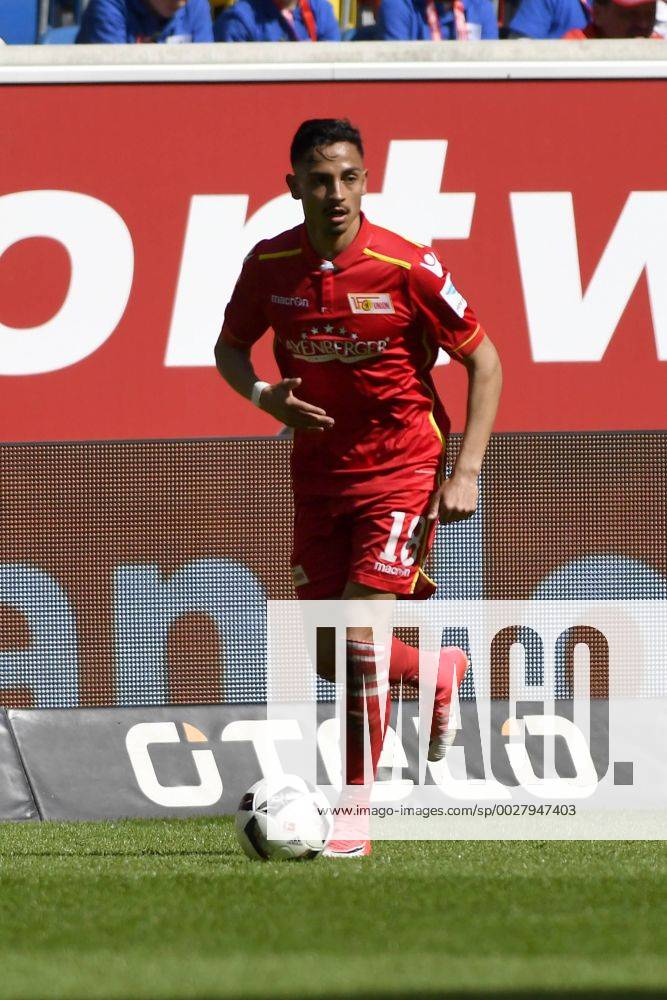 Fußball 2. Liga 28. Spieltag Fortuna Düsseldorf - 1. FC Union Berlin am 09.04.2017 in der Esprit-Arena in Düsseldorf Kenny Redondo (Union Berlin 18), WD