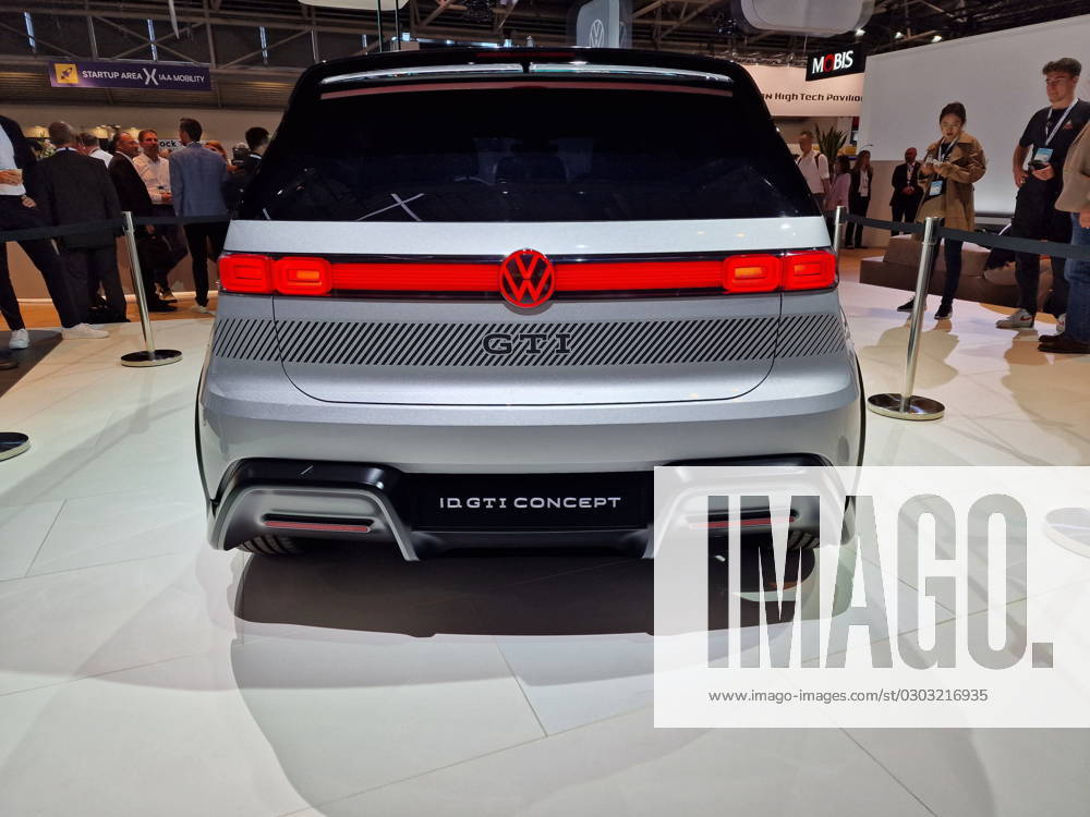 Munich IAA MOBILITY 2023, exhibition, mobility, vehicle exhibition, Munich, Germany, 07 09 2023 VW Golf ID GTI Concept, IAA MOBILITY 2023, exhibition, mobility, vehicle exhibition, Munich, Germany