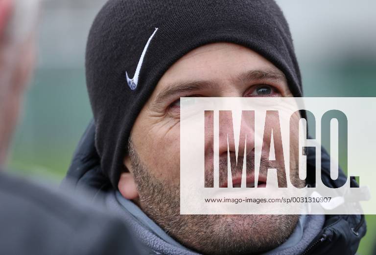 Manuel Baum coach FC Augsburg in interview on the training ground FC Augsburg Training season 2017 2018 21 11 2017