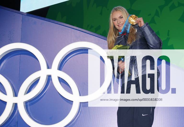 Lindsey Vonn, gold medal Olympic Games Vancouver 2010 16 02 2010 Vancouver British Columbia Canada