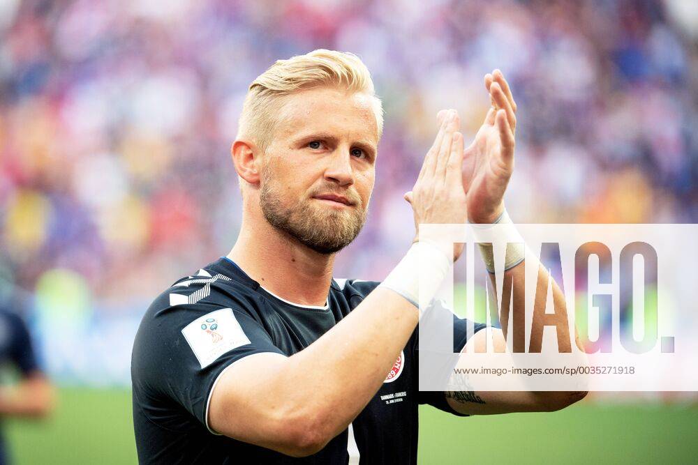 goalkeeper Kasper Schmeichel or Denmark after the FIFA World Cup group stage match between Denmark and France on June 26, 2018 in Moscow Photo Petter Arvidson BILDBYRAN Code PA 92078