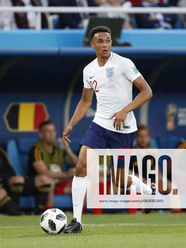 Trent Alexander-Arnold of England during the 2018 FIFA World Cup WM Weltmeisterschaft Fussball Russia group G match between England and Belgium at the Kalingrad stadium on June 28, 2018 in Kaliningrad, Russia FIFA World Cup 2018 Russia 2017 2018 Imagesx xMauricexvanxSteenxWKxIVx 11342025