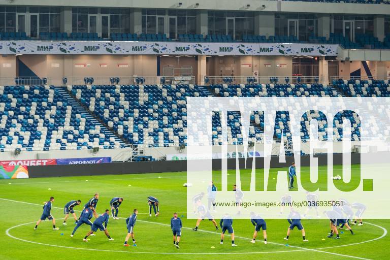 Players of Sweden during a training session on October 10, 2018 in Kaliningrad Photo Petter Arvidson BILDBYR N Code PA 92126
