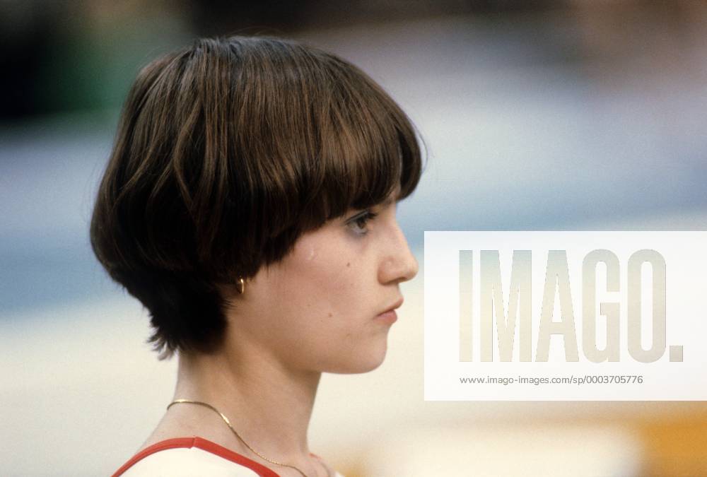 Nadia Comaneci (Rumänien) Turnen OS Sommer Damen Olympische Spiele Moskau 1980, Sommerspiele, Kunstturnen, Geräteturnen Porträt Aufnahmedatum geschätzt Moskau