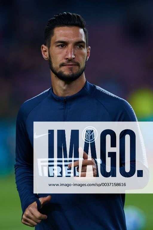 Barcelona, Barcelona, Spain - Matteo Politano of FC Internazionale looks on during the UEFA Champions League group B match between FC Barcelona Barca and FC Internazionale at Camp Nou on October 24, 2018 in Barcelona, Spain FC Barcelona v FC Internazionale - UEFA Champions League Group B - ZUMAn230 20181024_zaa_n230_1190