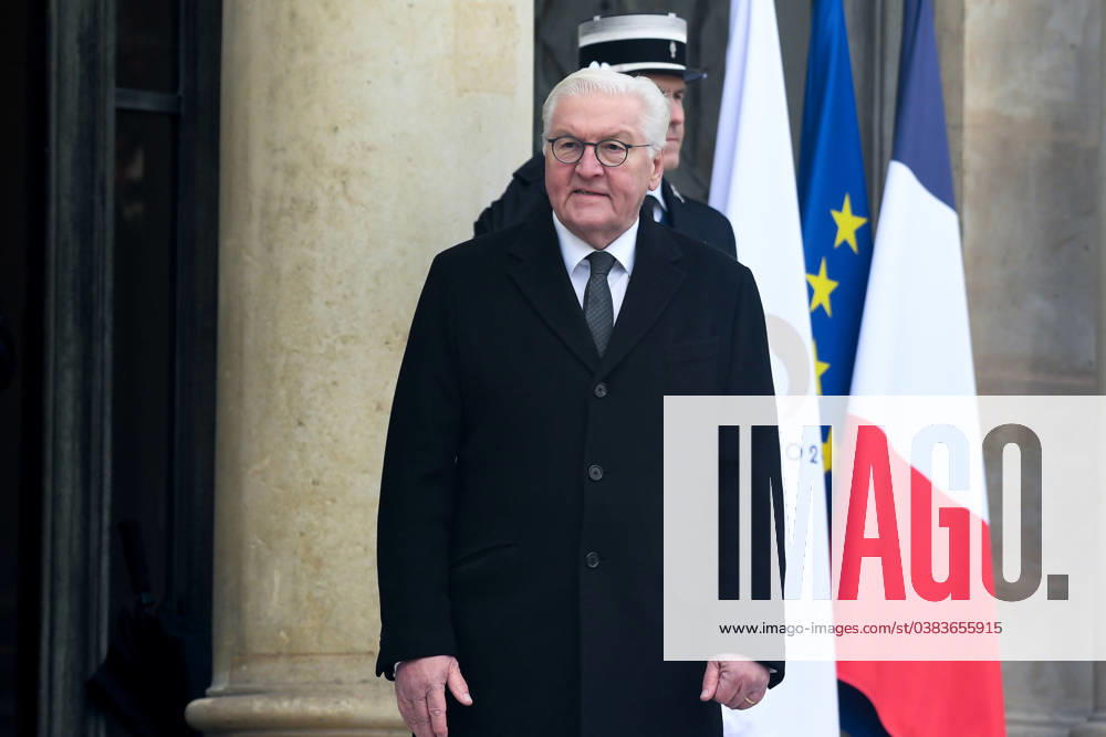 Frank Walter Steinmeier President of Germany arrives at the Elysee Palace after a ceremony for late European Commission president Jacques Delors, Friday, Jan. 5, 2024 in Paris. Jacques Delors, a Paris bank messenger s son who became the visionary and builder of a more unified Europe in his momentous decade as chief executive of the European Union, has died in Paris last week. He was 98. NEWS : dÃ jeuner au Palais de l ElysÃ e dans le cadre de l hommage national Ã M. Jacques Delors - 05 01 2024 LionelUrman Panoramic