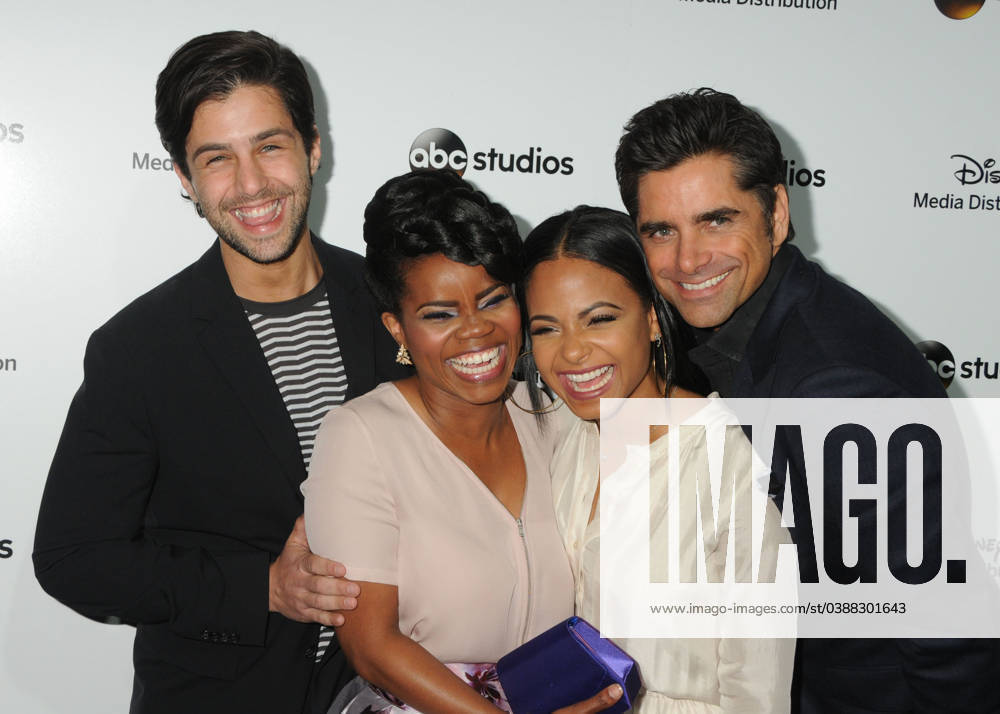 Disney Media Distribution International Upfronts 17 May 2015 - Burbank, California - Josh Peck, Kelly Jenrette, Christina Milian, John Stamos. Disney Media Distribution International Upfronts held at Walt Disney Studios. Photo Credit: Byron Purvis AdMedia Burbank CA United States
