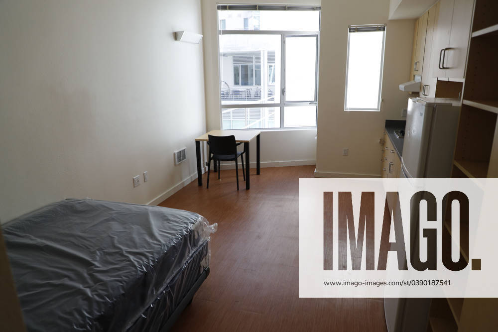 One of the apartments for residents in a residential building run by Episcopal Community Services in San Francisco, California on Thursday, September 28, 2023. The city of San Francisco has come under a lot of attack for how it is handling the homeless, drug and retail fallout in Downtown San Francisco. San Francisco USA - ZUMAm117 20230928_zaf_m117_038