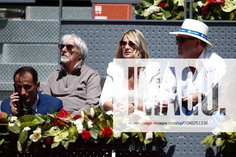 Madrid, MADRID, SPAIN - Nadia Comaneci (ROU) during the Mutua Madrid Open 2019 ATP Tennis Herren Masters 1000 and WTA Tennis Damen Premier) tenis tournament at Caja Magica in Madrid, Spain, on May 09, 2019. Tennis: Mutua Madrid Open 2019, Day 7 - ZUMAa181 20190509_zaa_a181_320