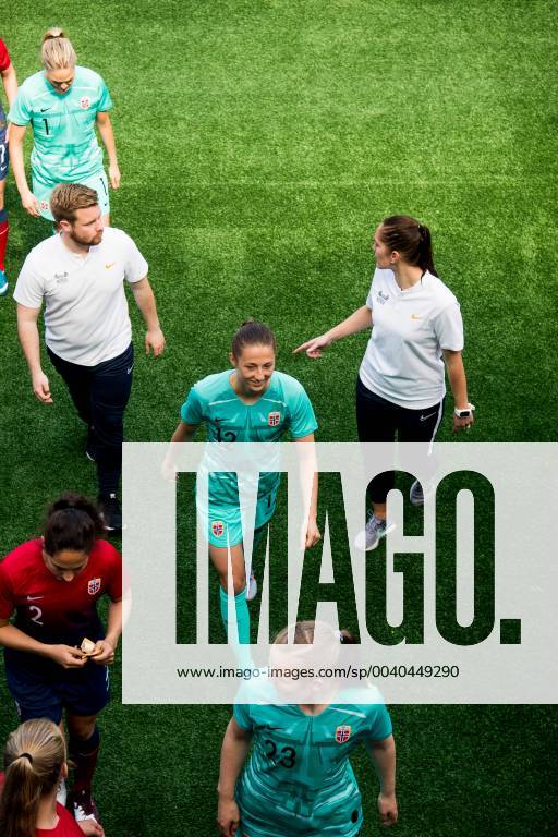 Goalkeeper Cecilie Haustaker Fiskerstrand of Norway during a training session on May 21, 2019 in Oslo Photo Jon Olav Nesvold BILDBYRAN code JE 160444,