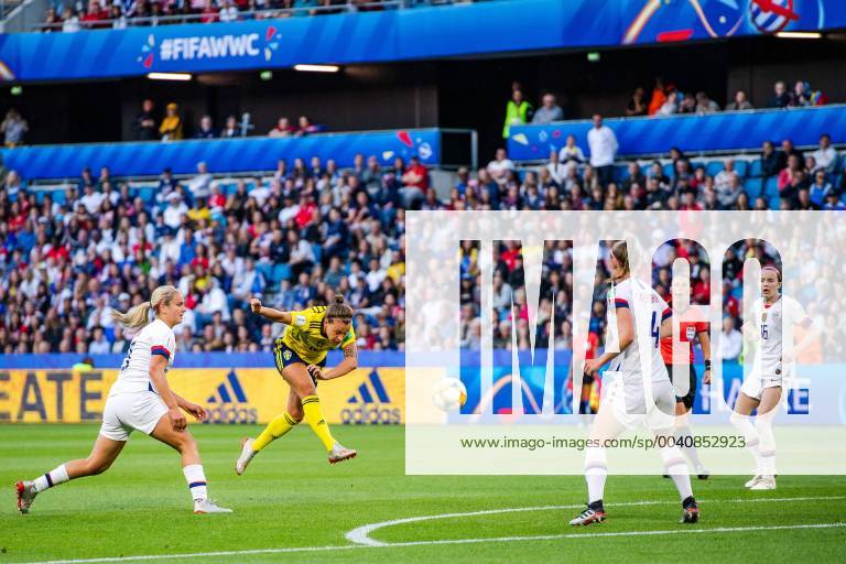 Julia Zigiotti Olme of Sweden during the FIFA World Cup match between Sweden and USA on June 20, 2019 in Le Havre Photo Simon Hastegard Image Source Code SH 180080 bbeng soccer football soccer soccer lady women women france france world cup world championship 2019 world championship fifa women world championship s world cup 2019 world cup usa sweden sweden,
