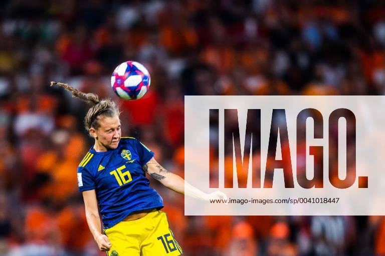 Julia Zigiotti Olme of Sweden during the FIFA Womens World Cup semi final match between Netherlands and Sweden on July 3, 2019 in Lyon Photo Petter Arvidson Photo Agency Code PA 180100 bbeng soccer football soccer womens women women france france world championships 2019 world championships world championship fifa 2019 world cup semi-final semi-final knockout stage sweden sweden netherlands netherlands,