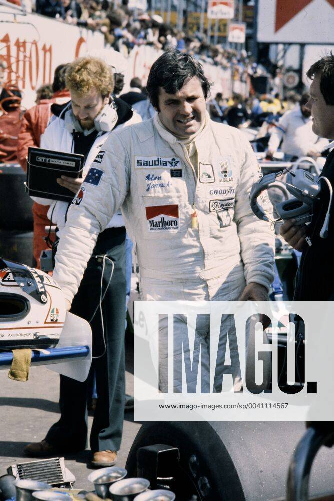 JONES Alan Team Williams Racing Formula 1 Grand Prix of Belgium at Circuit Zolder on 07 May 1980