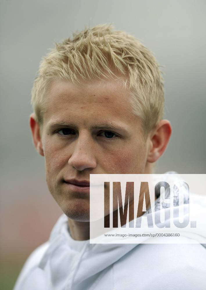 Torwart Kasper Schmeichel (Dänemark Manchester City) - Fußball Herren Nationalmannschaft 2009, Training Porträt Helsingör