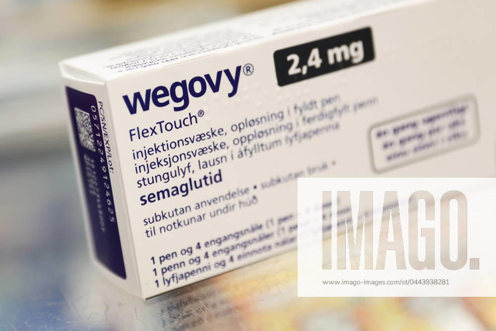 Wegovy Photo Illustrations Novo Nordisk Wegovy manufactured by Novo Nordisk packaging is seen in this illustration photo taken in a pharmacy in Krakow, Poland on April 8, 2024. Krakow Poland